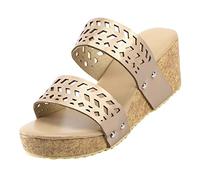 Sandalen Sommer Peeptoe Plateau Damen Outdoor Wedge Mit Absatz Strand Strandschuhe Slide Sommer Sandaletten Damen Plattform Clogs Outdoor Mit Absatz