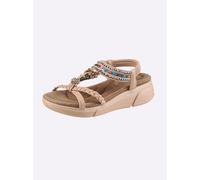 Sandalette ANDREA CONTI, Damen, Gr. 38, rose, Synthetik, Schuhe Sandalette (23229810-38) rose