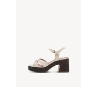 Sandalette beige Gr. 37