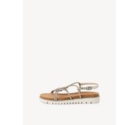Sandalette beige Gr. 37