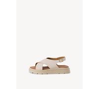 Sandalette beige Gr. 37