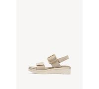 Sandalette beige Gr. 37