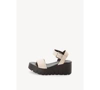 Sandalette beige Gr. 38