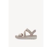 Tamaris Damen Klassische Ballerinas, Frauen Flats,Comfort Lining,TOUCHit-Fußbett,Slip-ons,klassisch elegant,Ballerinen,Ivory,39 EU