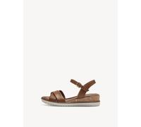 Tamaris Sandalette 28106 Damen – braun – mit Keilabsatz – Gr. 36 EU