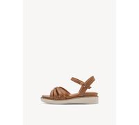 Tamaris Da.-Sandalette für Damen, braun, Größe 41 EU