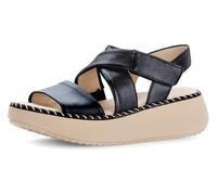 Sandalette GABOR, Damen, Gr. 41, schwarz, Nappaleder, unifarben, modisch, Schuhe, Plateau, Sommerschuh, Rimchensandale mit Best Fitting-Ausstattung (93950652-41) schwarz