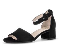 Gabor 62.902.47 schwarz - Riemchen Sandale für Damen - Größe 40