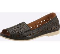 Sandalette GEMINI, Damen, Gr. 38, schwarz, Glattleder, Schuhe Sandalette (39989561-38) schwarz