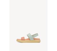 Tamaris Sandalette Damen Vegan Bequem grün,EU 38