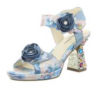 Sandalette in blau - Gr. - 36