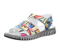 Manitu Komfort Sandalen für Damen, bunt, Größe 39 EU