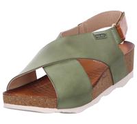 Sandalette in grün - Gr. - 42