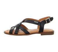 Pikolinos Damen Sandale Algar W0X-0556ST Leder flach Schwarz Größe 37