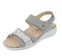 Sandalette in weiß - Gr. - 41