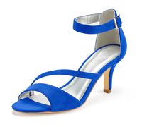 Sandalette LASCANA Gr. 36, blau (royalblau) Damen Schuhe Sandalette Riemchensandale (79100001-36) royalblau