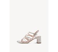 Tamaris Da.-Sandalette für Damen, silber, Größe 36 EU