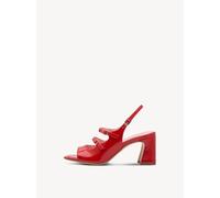 Tamaris Da.-Sandalette für Damen, rot, Größe 40 EU
