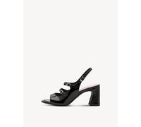 Sandalette schwarz Gr. 36