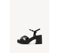 Tamaris Damen Plattform Sandalette Leder