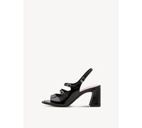 Sandalette schwarz Gr. 37
