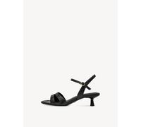 Tamaris Damen Sandalette mit Stilettoabsatz, schwarz, 37 EU