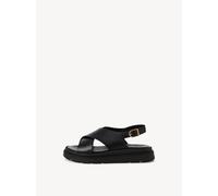 Sandalette schwarz Gr. 38