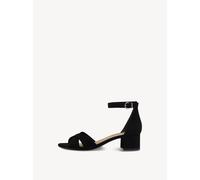 Tamaris Sandalette Damen 1-28226-42 001 schmal Schwarz Blockabsatz Größe 39
