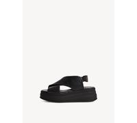 Tamaris Sandalette Damen Keilabsatz schwarz,EU 40