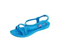 Sandalette SIEBI`S, Damen, Gr. 42, blau (türkis), Synthetik, Schuhe Sandalette (87666832-42) türkis