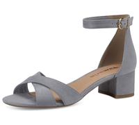 Tamaris Damen Sandaletten, Frauen Sandalen,weiblich,Ladies,Women's,Woman,Sommerschuhe,Freizeitschuhe,offene Schuhe,Light Blue,37 EU