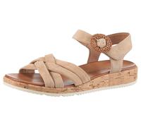 Damen-Sandalette TAN - Gr. - 38