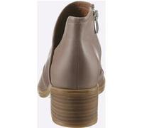 Sandalette ANDREA CONTI, Damen, Gr. 38, grau (taupe), Glattleder, Leder, Schuhe Sommerboots Ankleboots Schaftsandale (44613608-38) taupe