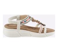 Sandalette weiß 42