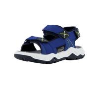Lurchi Sandale Odono 74L8193004 Flatform ohne Fußbett Jungen Cobalt/Lime Gr. 35 Weit