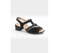 Sandaletten schwarz 40