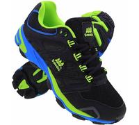 Sandic Herren Sportschuhe Sneaker Turnschuhe Laufschuhe Schuhe (Schwarz Royal Grün, eu_Footwear_Size_System, Adult, Men, Numeric, medium, Numeric_45)