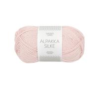 Sandnes Garn Alpaka Silke Wolle in col. 3511 powder pink