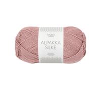 Sandnes Garn Alpaka Silke Wolle in col. 4331 dusty pink
