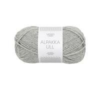 SANDNES - Alpakka Ull - 50 g - 100 m - Grey Mottled 1042