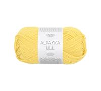 Sandnes Garn Alpaka Ull Wolle in col. 9004 lemon