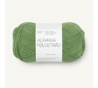 SANDNES GARN Alpakka Følgetråd - Farbe: Vineyard Green (8753) - 50 g/ca. 400 m Wolle