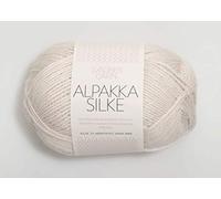 Sandnes Garn Alpakka Silke 1015 kitt, 01015