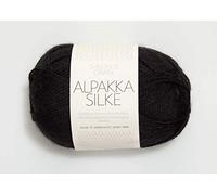 Sandnes Garn Alpakka Silke 1099 schwarz