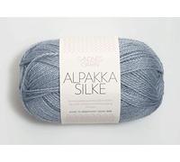 Sandnes Garn Alpakka Silke 6041 blau, SG11736041