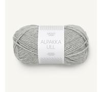 SANDNES - Alpakka Ull - 50 g - 100 m - Grey Mottled 1042