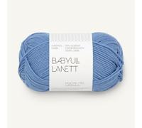SANDNES GARN Babyull Lanett - Farbe: Provance Blue (5824) - 50 g/ca. 175 m Wolle