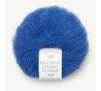 SANDNES GARN Ballerina Chunky Mohair - Farbe: Dazzling Blue (5845) - 50 g/ca. 135 m Wolle