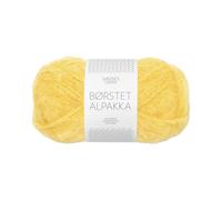 Sandnes Garn Borstet Alpaka Wolle in col. 2016 solgul