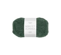 Sandnes Sandnes Borstet Alpakka 50g dyp skoggrønn 8581